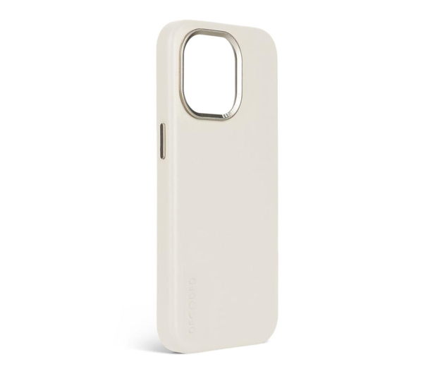 Decoded Leather Back Cover do iPhone 15 Pro clay D24IPO15PBC1CY - 1187382 - zdjęcie 3